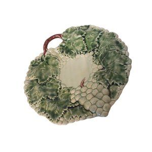 CALDAS Majolica Portugal GRAPE Leaf